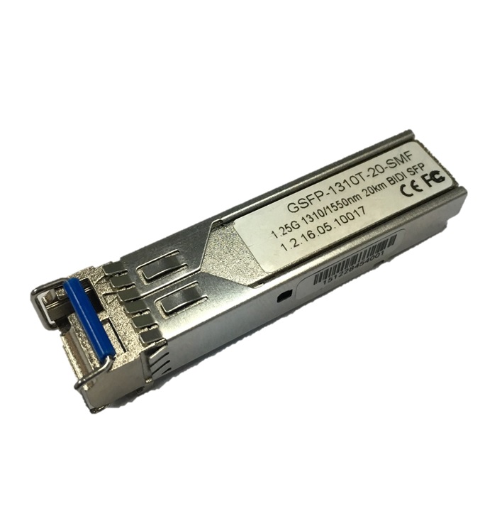 大华SFP-1310R-20-SMF 工业级百兆SFP光模块 单模单纤