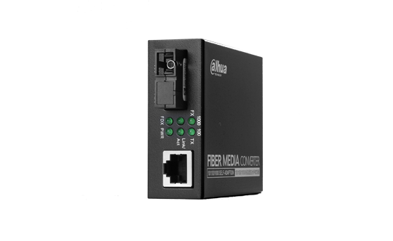 大华DH-OTE113R-G 接收机-单模单纤-1310nm接收-100/1000Mbps-1*RJ45+SC-20k
